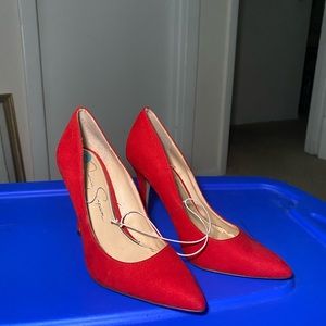 Jessica Simpson Red Pumps